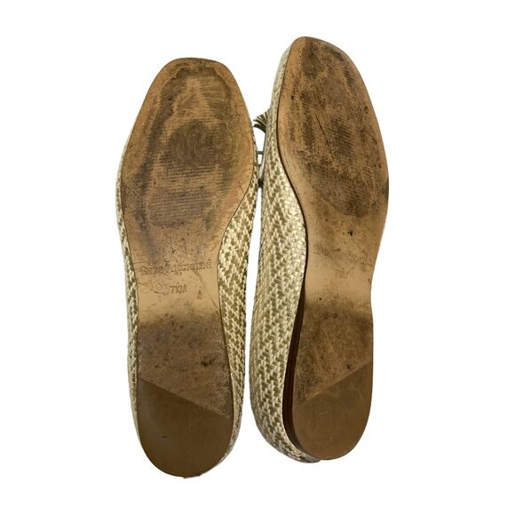 Enzo Angiolini Light Gold Loafers Size M - Picture 6 of 7